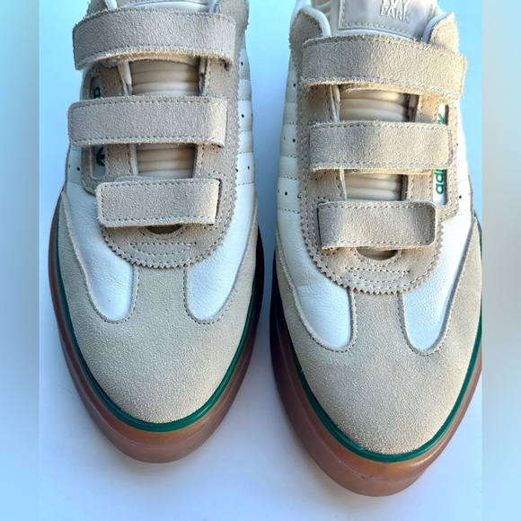 New Adidas Ivy Park x Super Sleek 3 Strap Wonder White Gum Women’s Sneakers, 9.5 - Picture 11 of 16